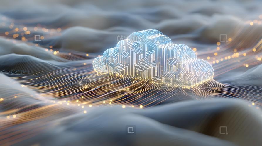 科技公司办公场景，现代化办公室内技术人员正在工作，蓝色背景灯光，展现专业科技氛围